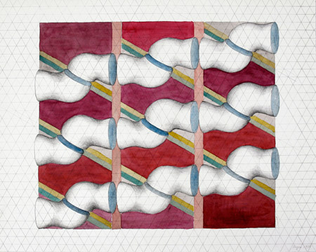 Untitled (Study for Hexagonal Quintet)